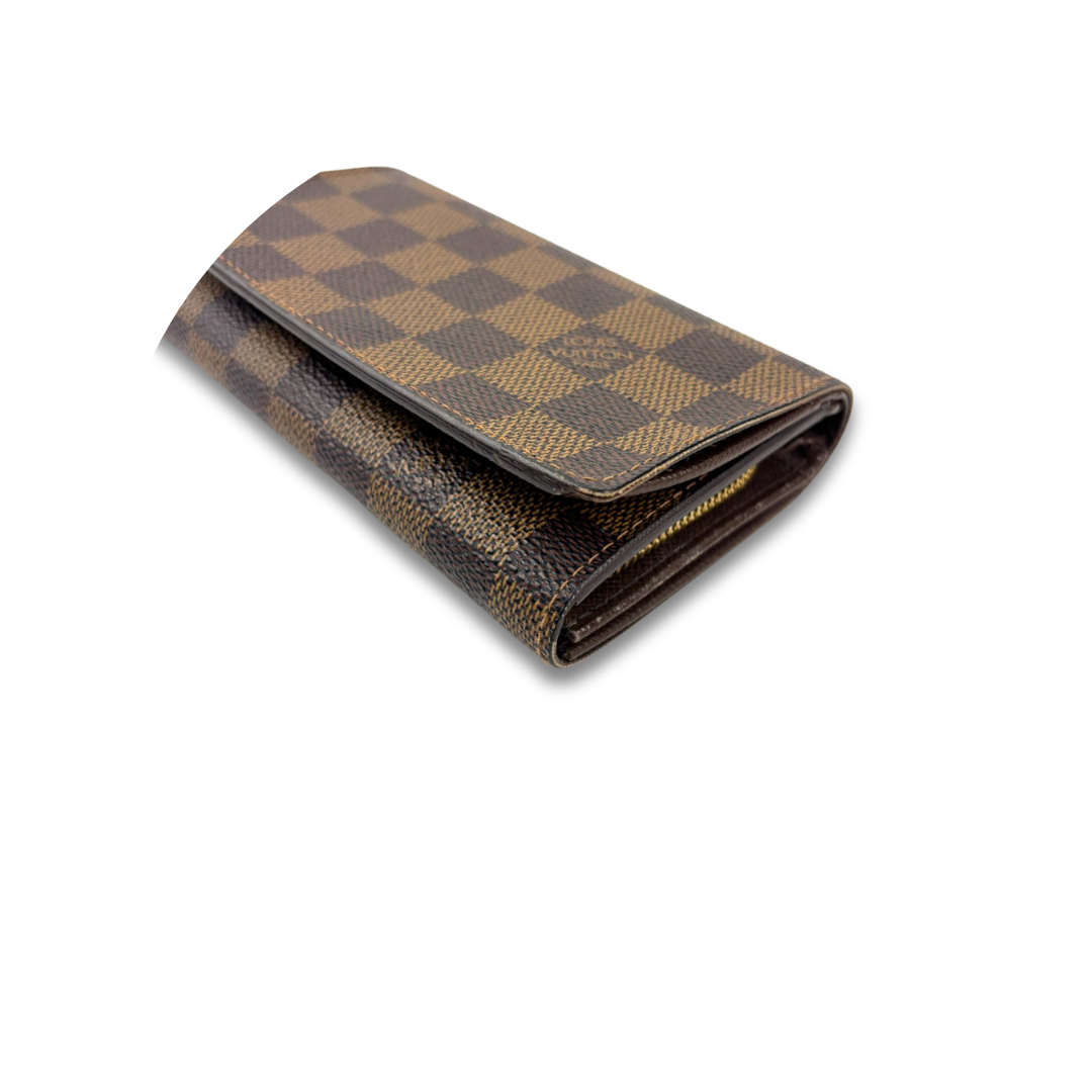 Louis Vuitton Damier Ebene Tresor Wallet