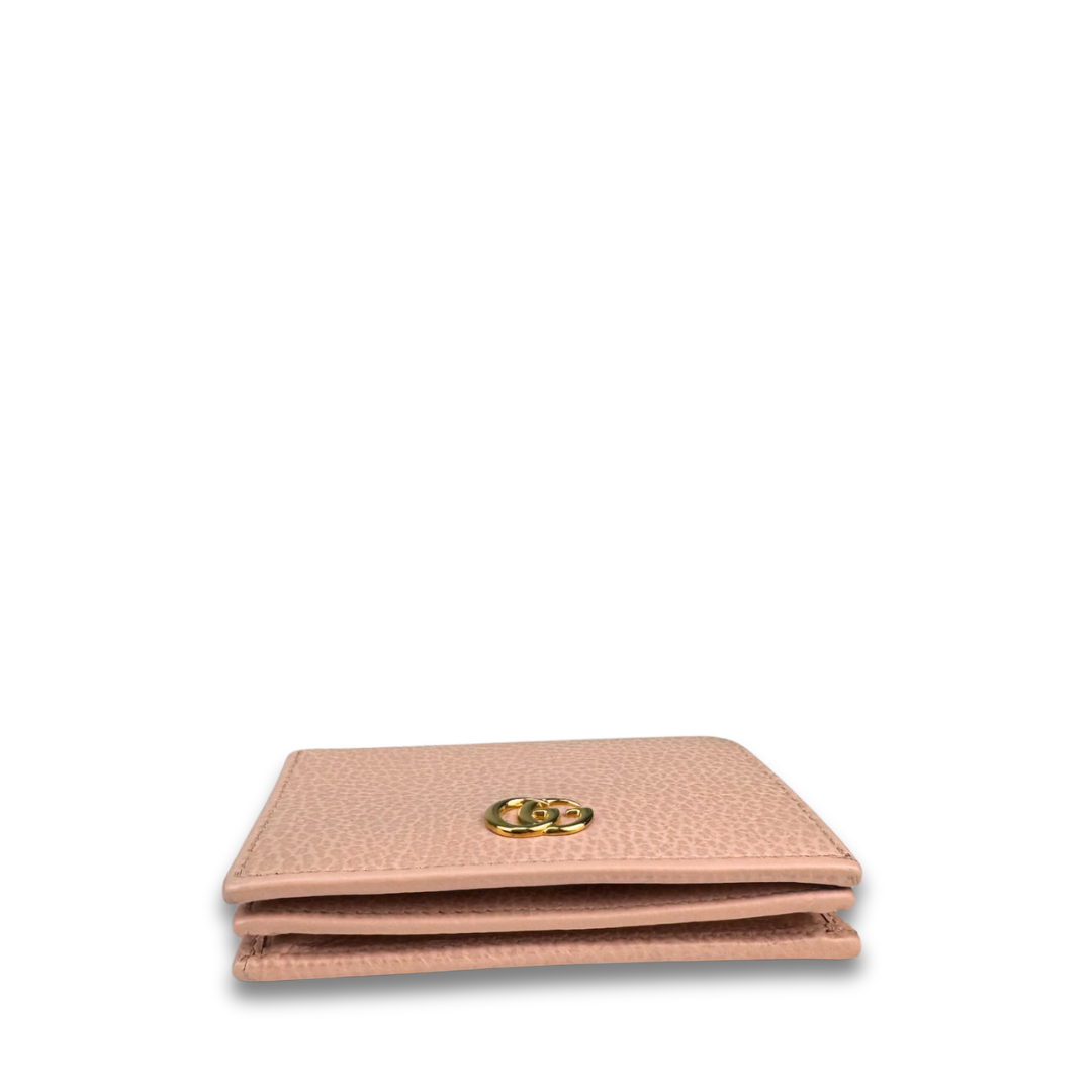 Gucci Pale Pink Marmont Compact Wallet