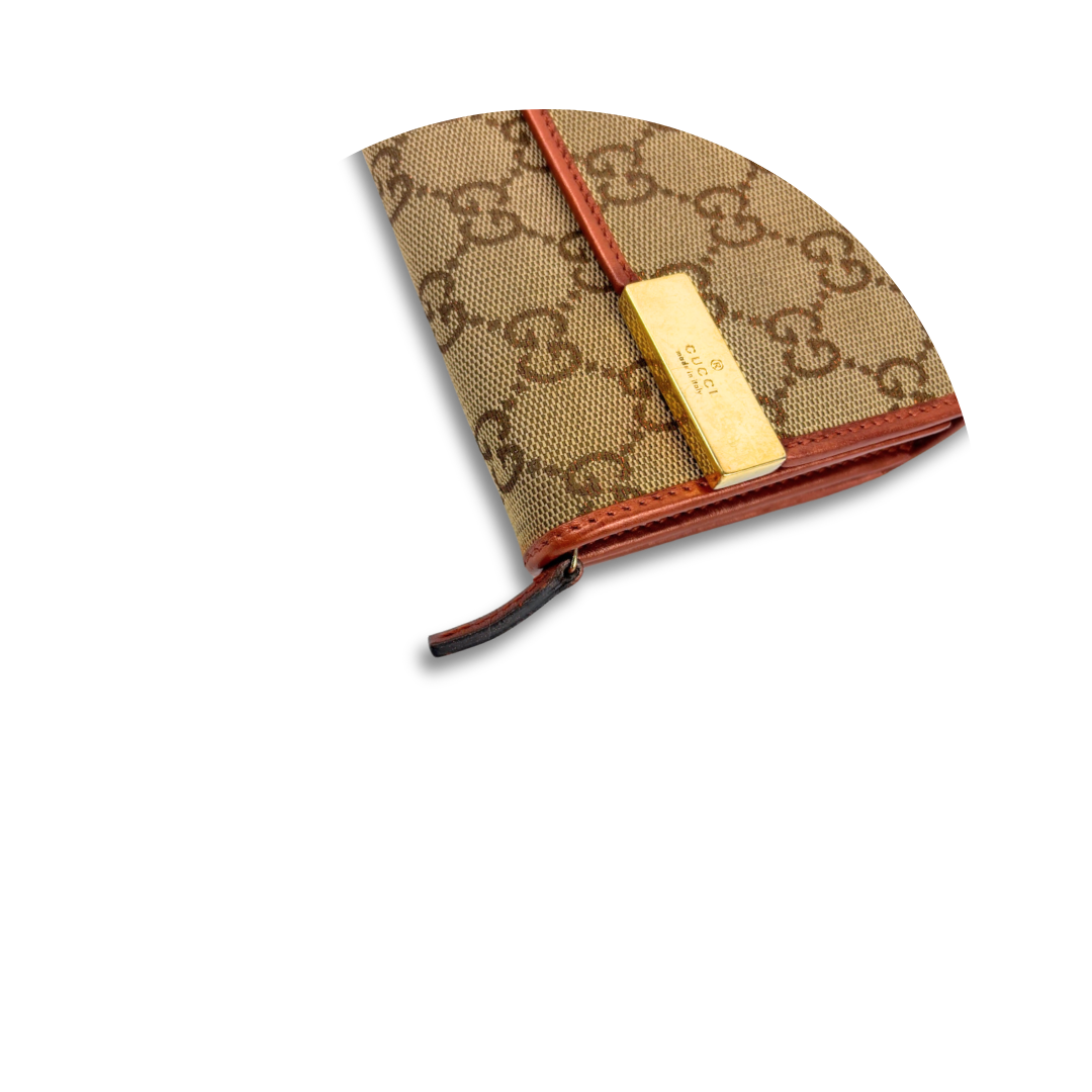 Gucci GG Canvas Continental Wallet