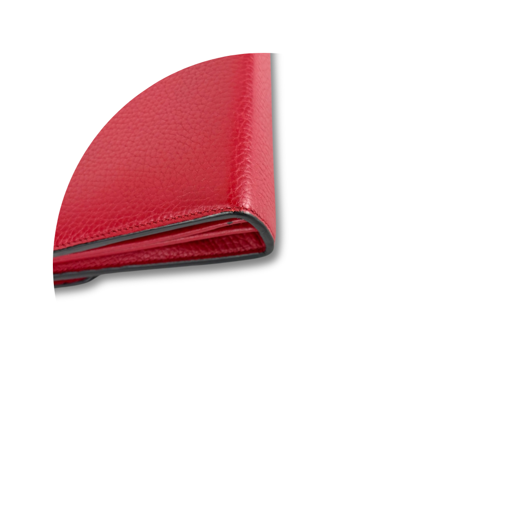Gucci Red Marmont Mini Chain Wallet