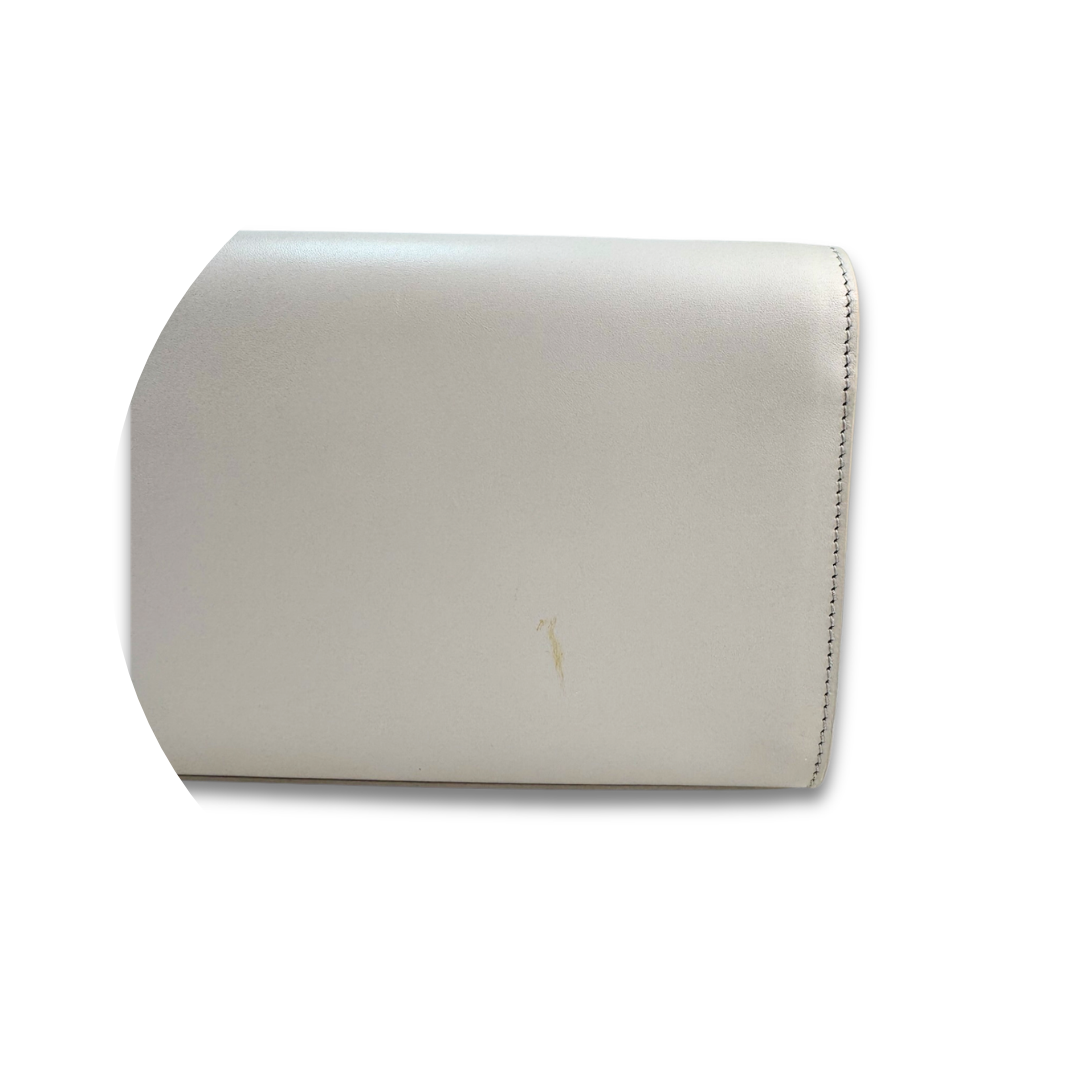 YSL Grey Kate Tassel Clutch