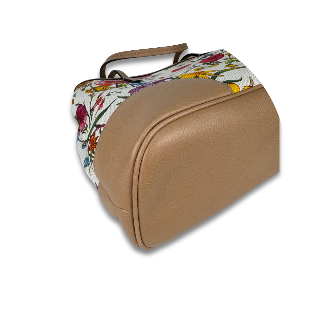 Gucci Canvas Flora Tote