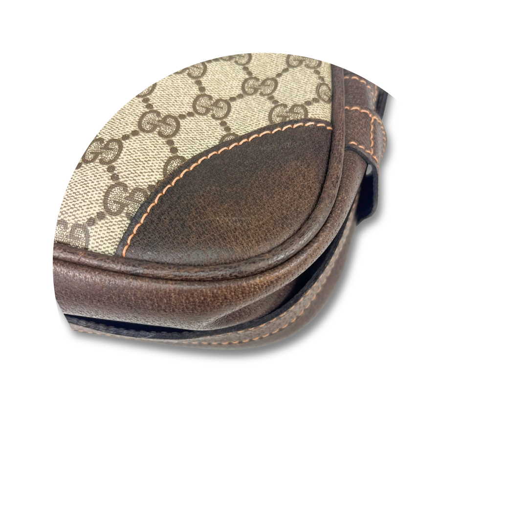 Gucci Brown Vintage Crossbody