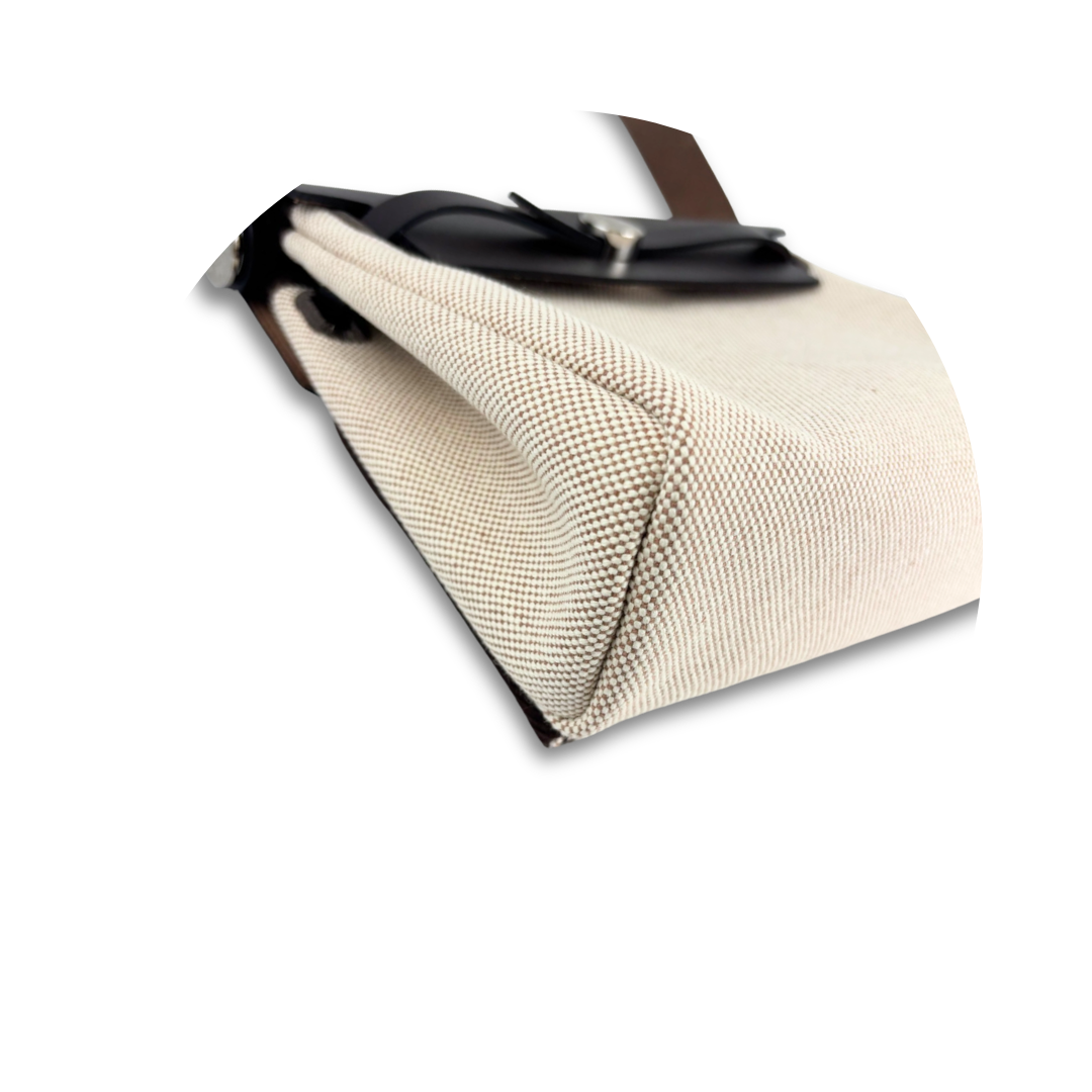 Hermès Canvas Herbag Zip 20