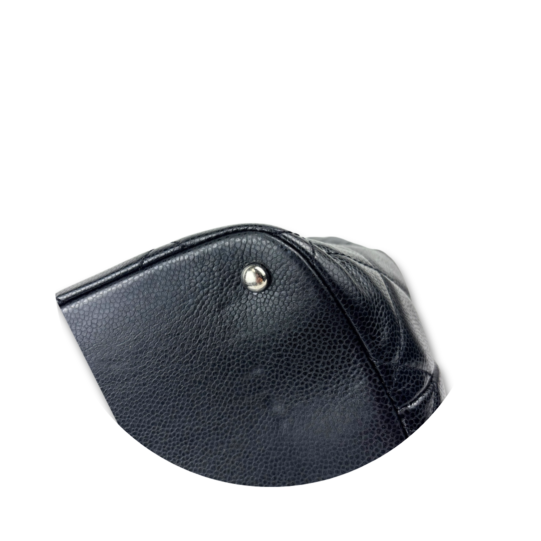 Chanel Black Caviar Soft Timeless CC Tote