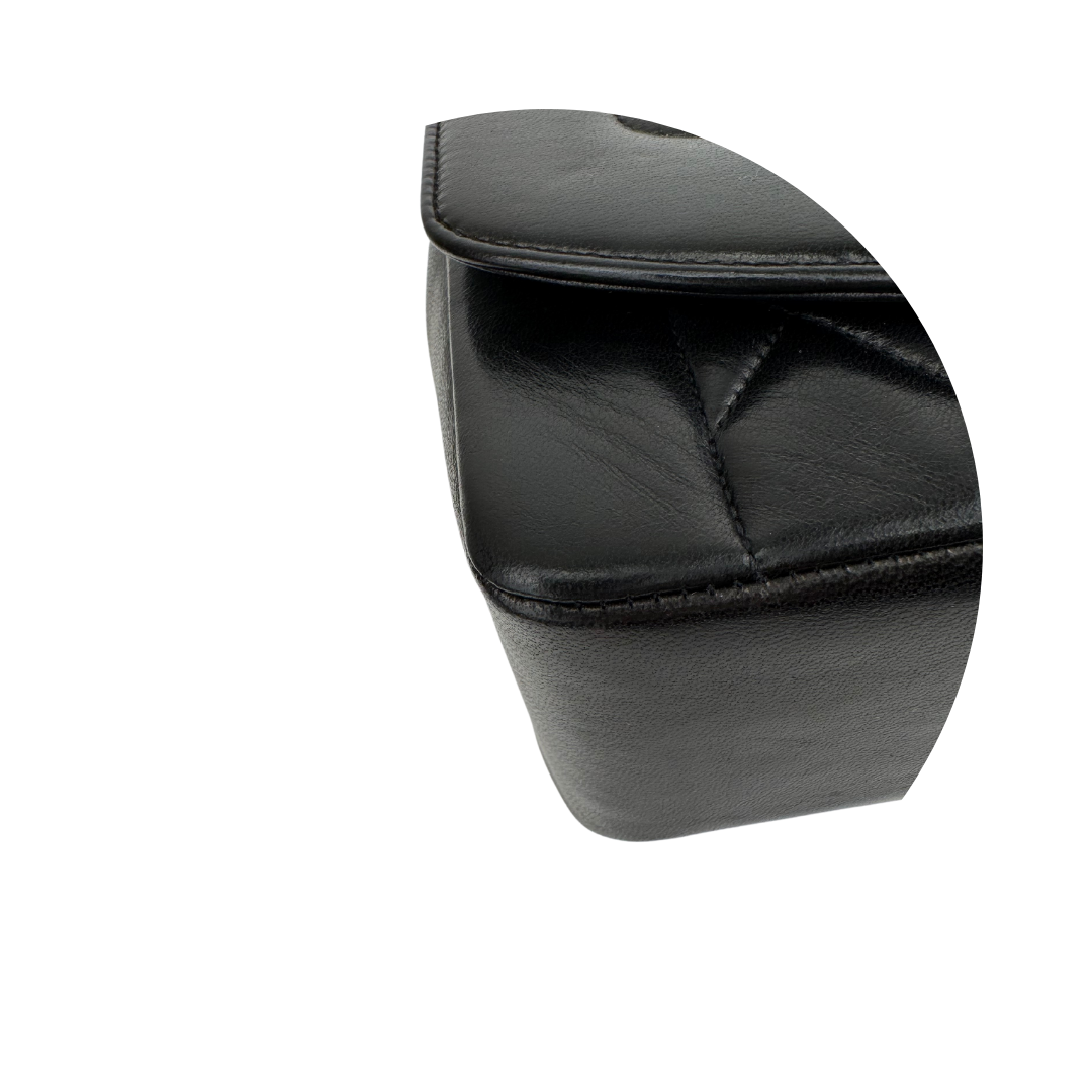 Chanel Medium Black Lambskin Diana