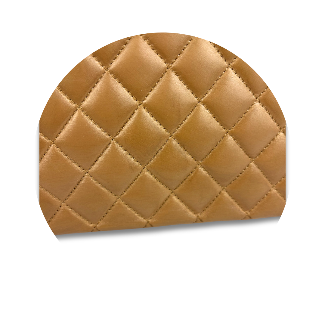 Chanel Brown CC Chic Medium Double Flap Bag