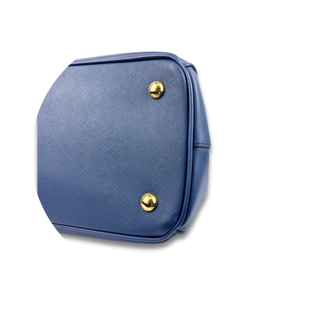 Prada Blue Saffiano Medium Galleria Tote – Lola Saratoga