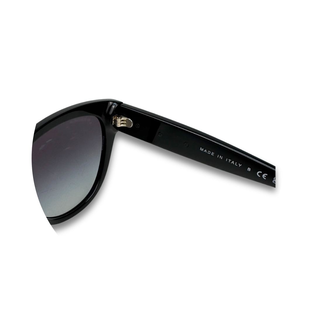 Chanel Black Round Sunglasses