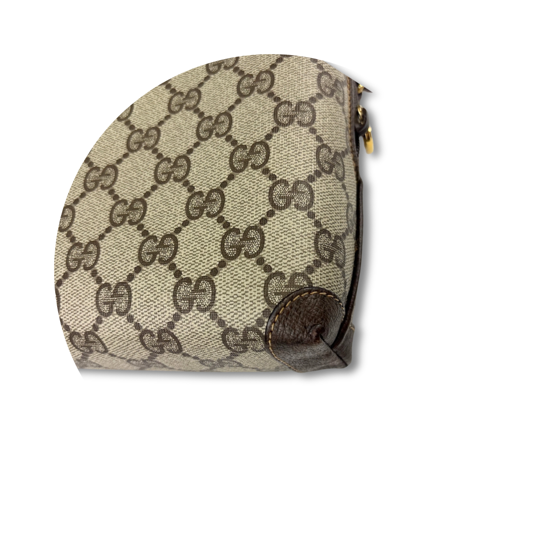 Gucci Brown GG Supreme Square Crossbody