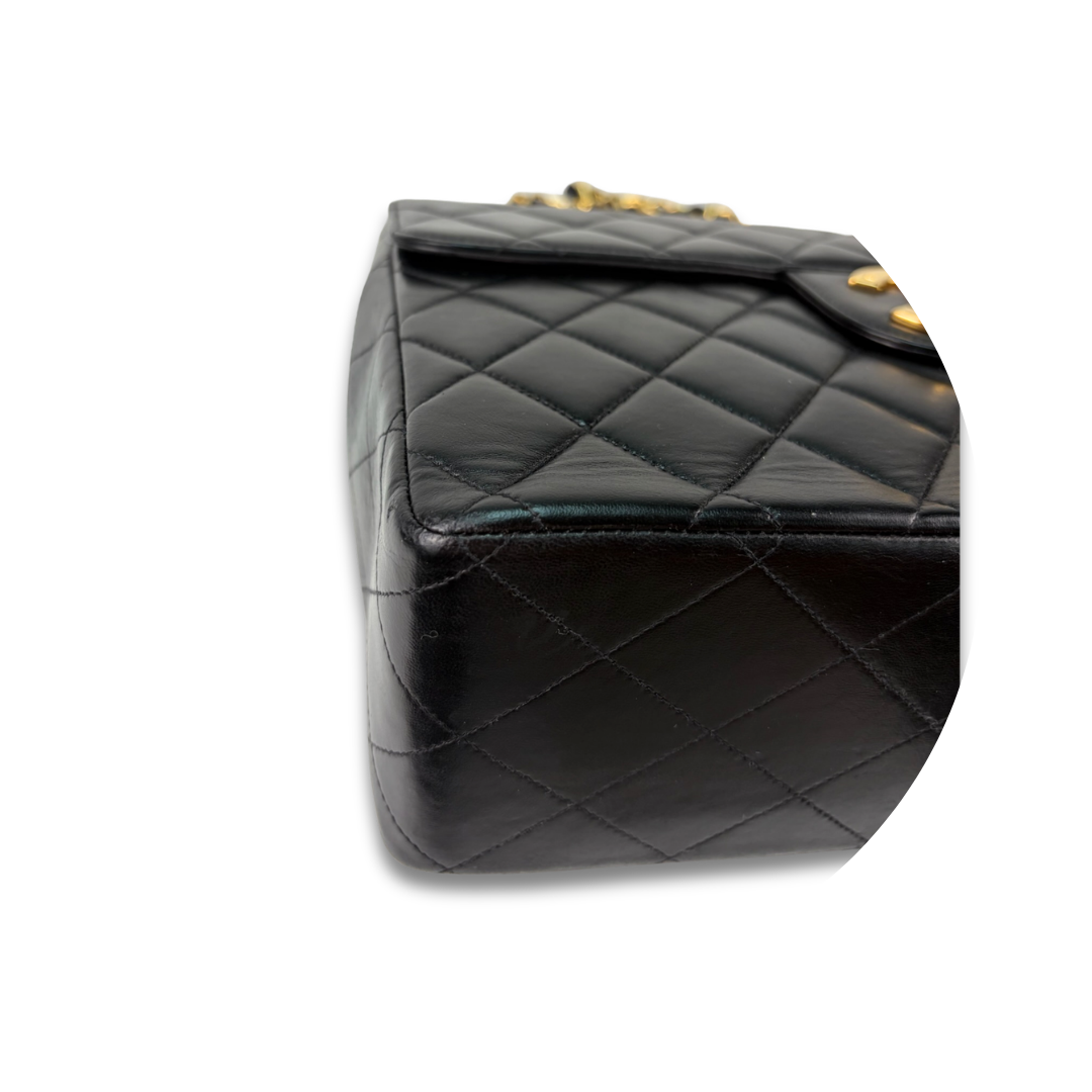 Chanel Vintage Classic XL CC Jumbo Single Flap