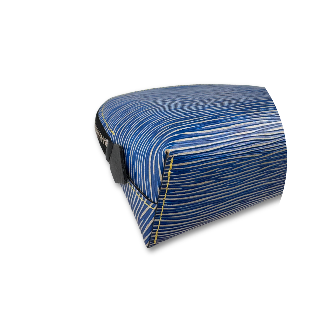 Louis Vuitton Denim Epi Leather Cosmetic Case
