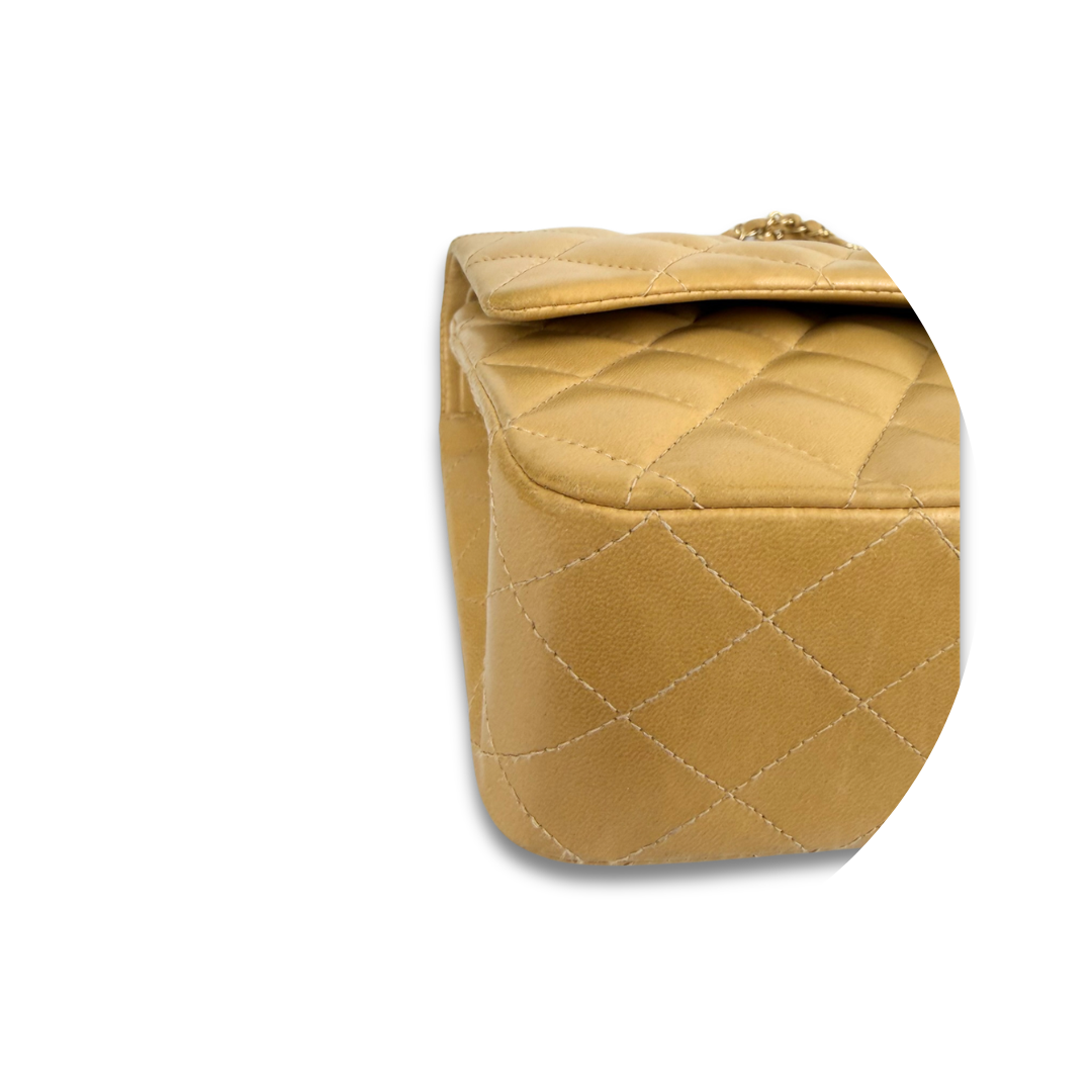 Chanel Classic Beige Medium Double Flap