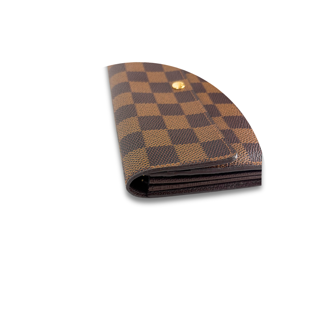 Louis Vuitton Damier Ebene Sarah Wallet