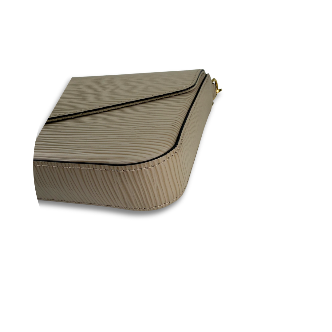 Louis Vuitton Beige Epi Leather Pochette Felicie