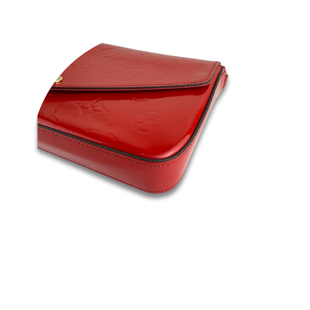 Louis Vuitton Red Vernis Pochette Felicie