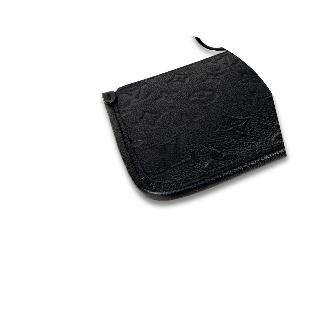 Louis Vuitton Black Empreinte Mini Wristlet