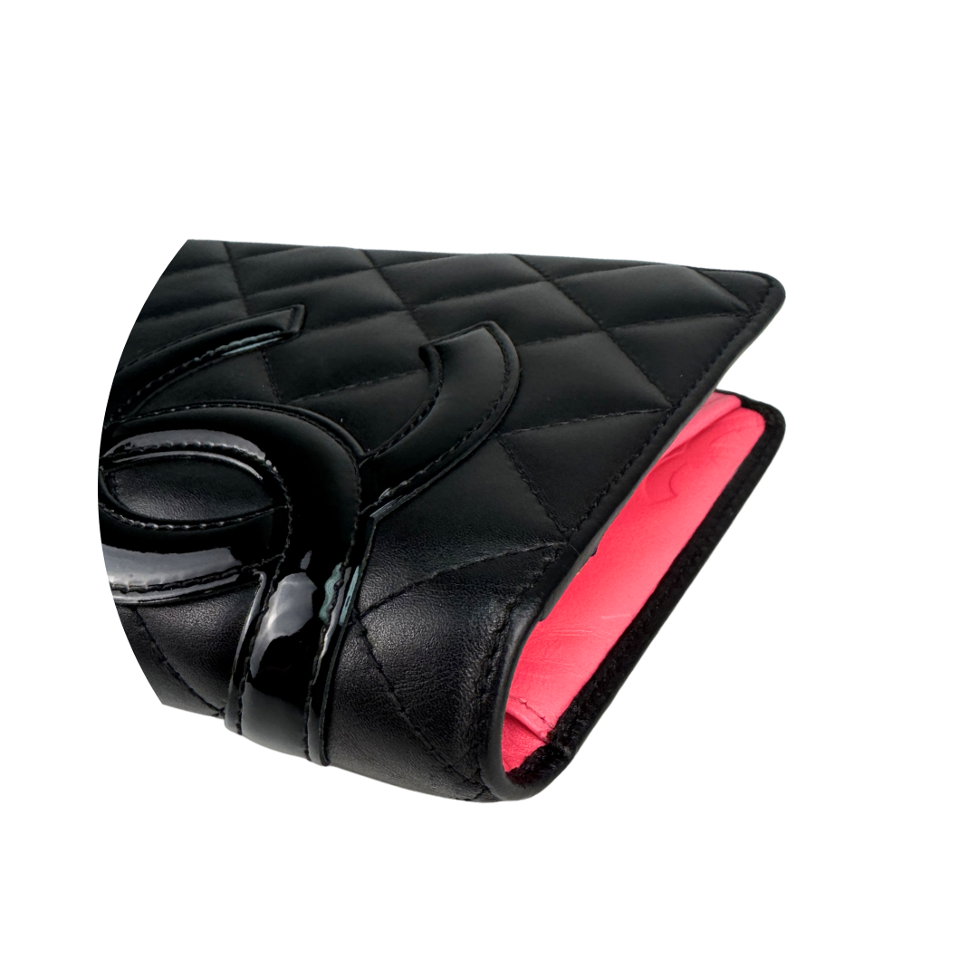 Chanel Cambon Yen Long Bifold Wallet