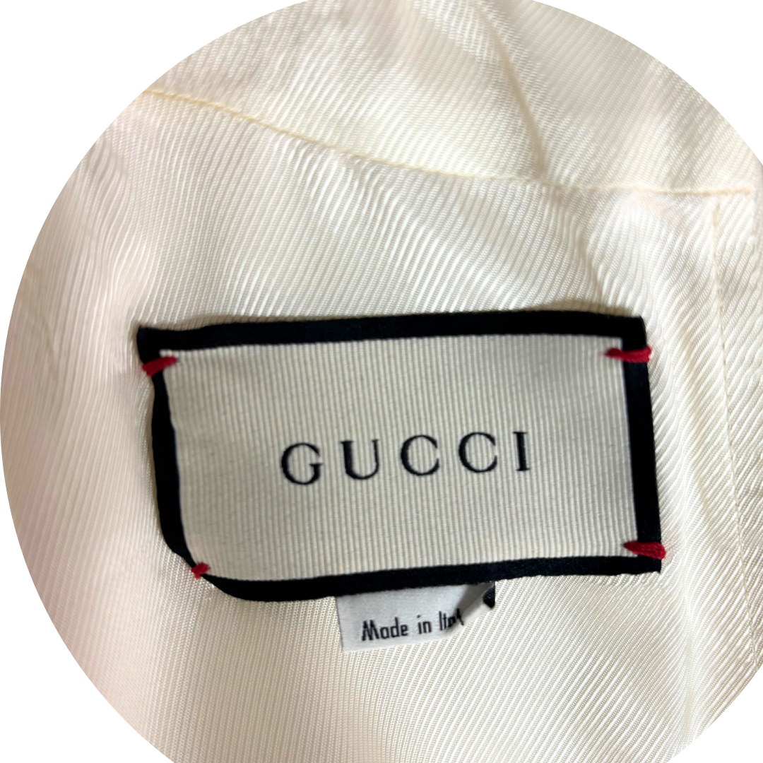 Gucci White Dress - Size 36