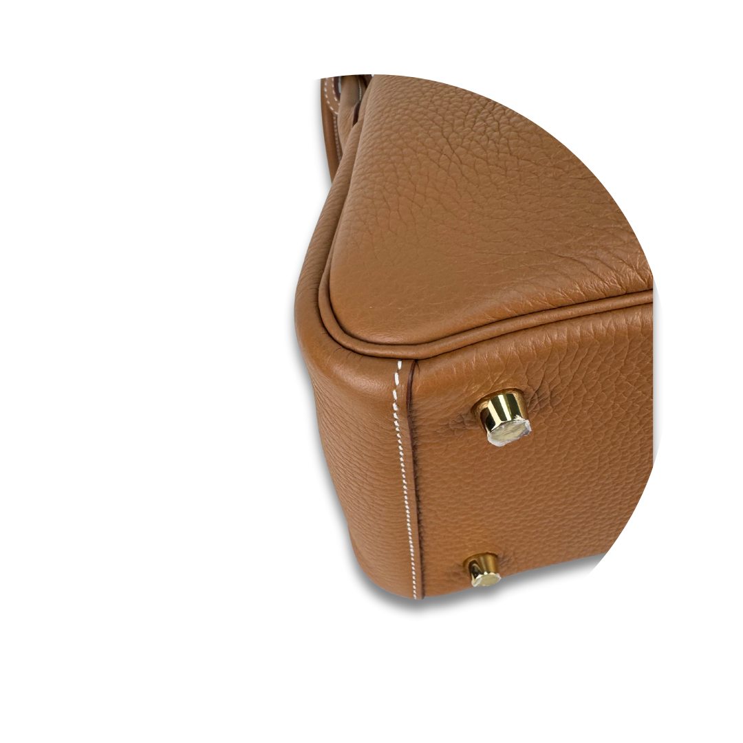 Hermès Clemence Lindy 26 Gold