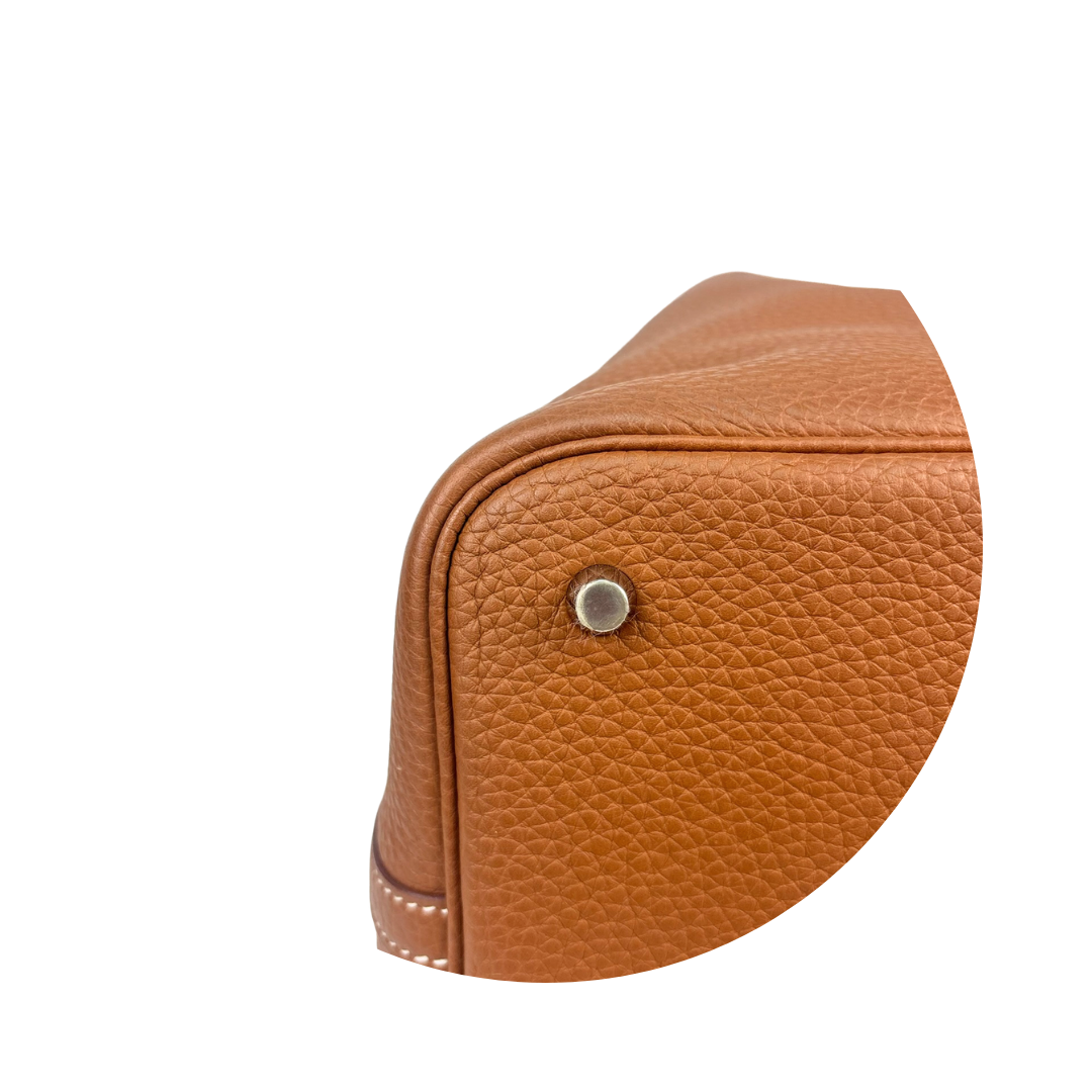 Hermès Gold Clemence Picotin 22
