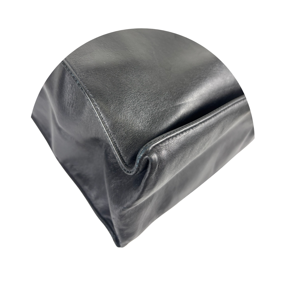 Chanel Black Timeless Jumbo Chain Tote