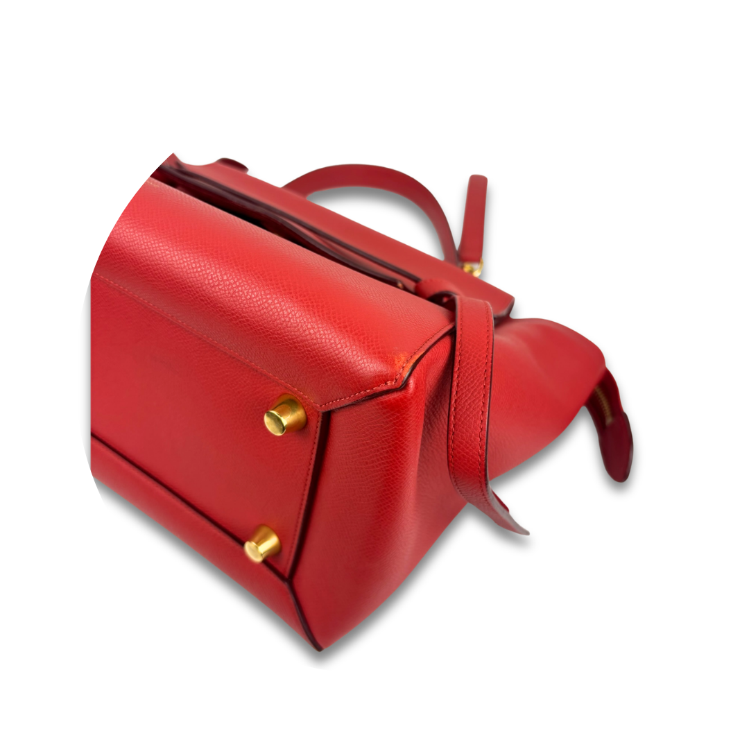 Celine Red Mini Belt Bag