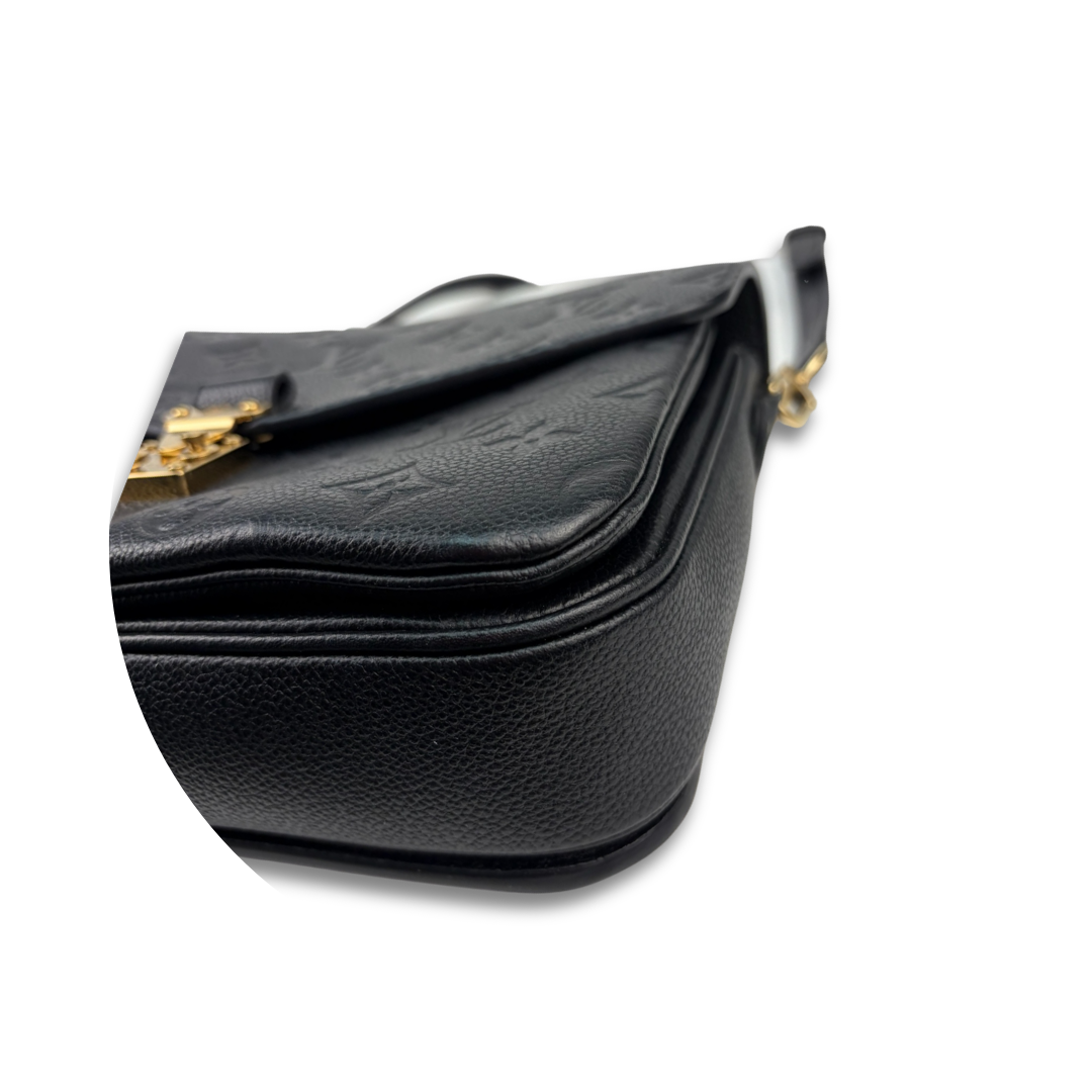 Louis Vuitton Black Empreinte Pochette Métis