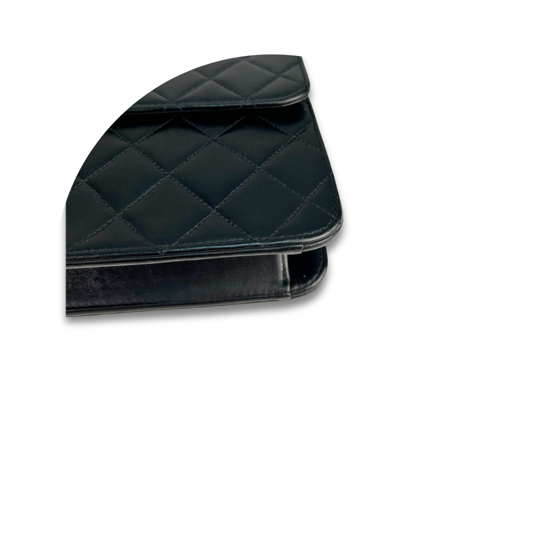 Chanel Black Pushlock Shoulder Bag