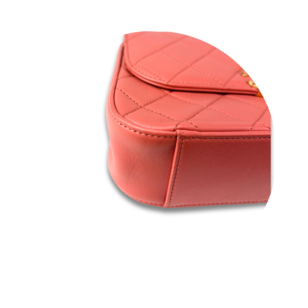Chanel Salmon Chanel 19 Medium Infinity Top Handle