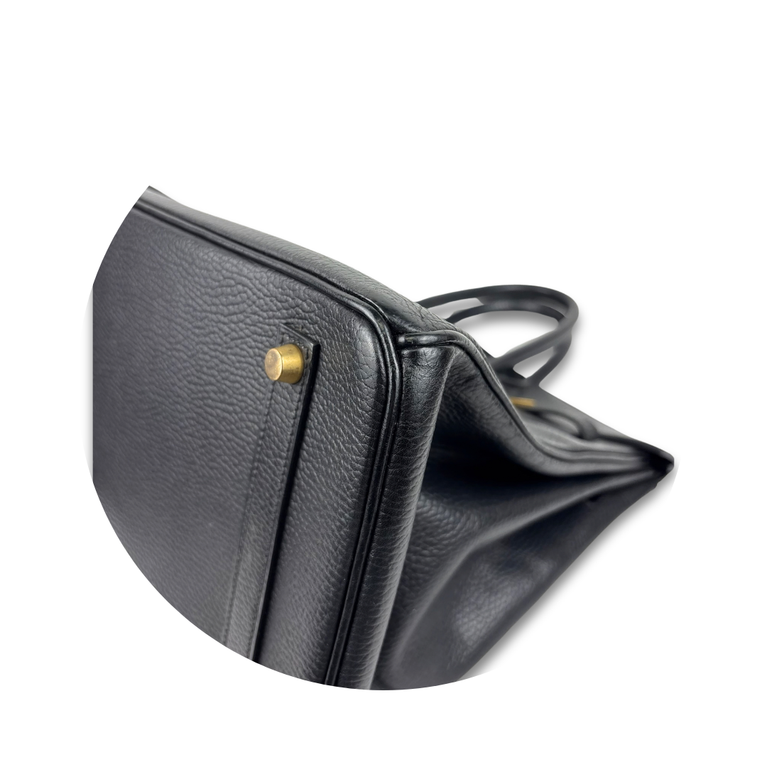 Hermès Ardennes Birkin 35 Noir
