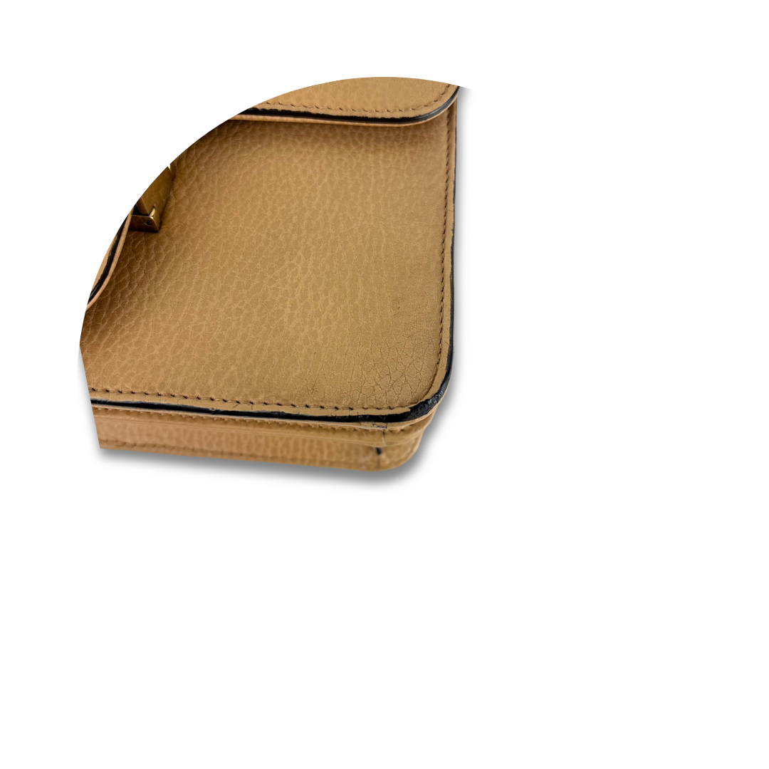 Gucci Beige Interlocking GG Shoulder Bag