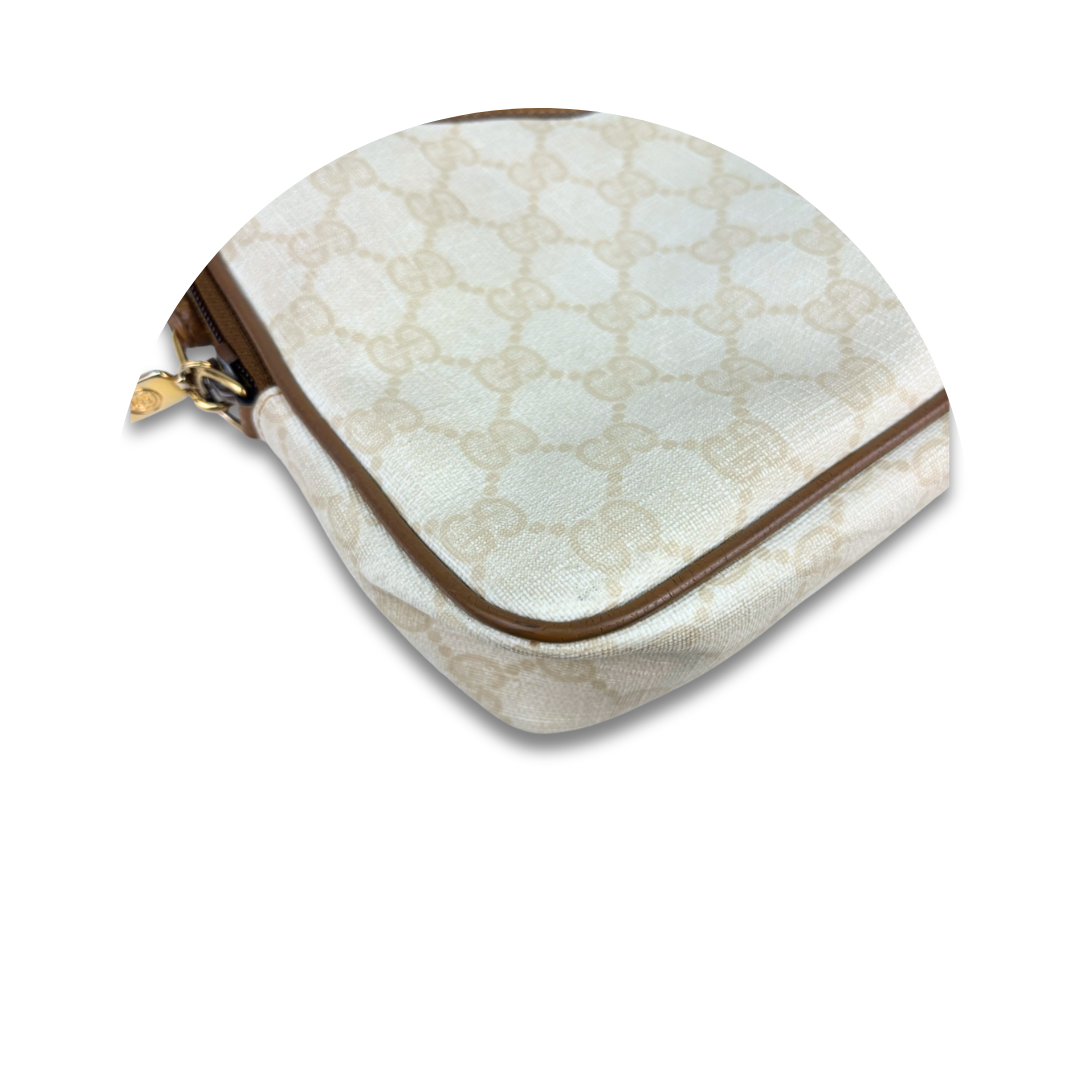 Gucci Vintage Ivory Pouch on Strap