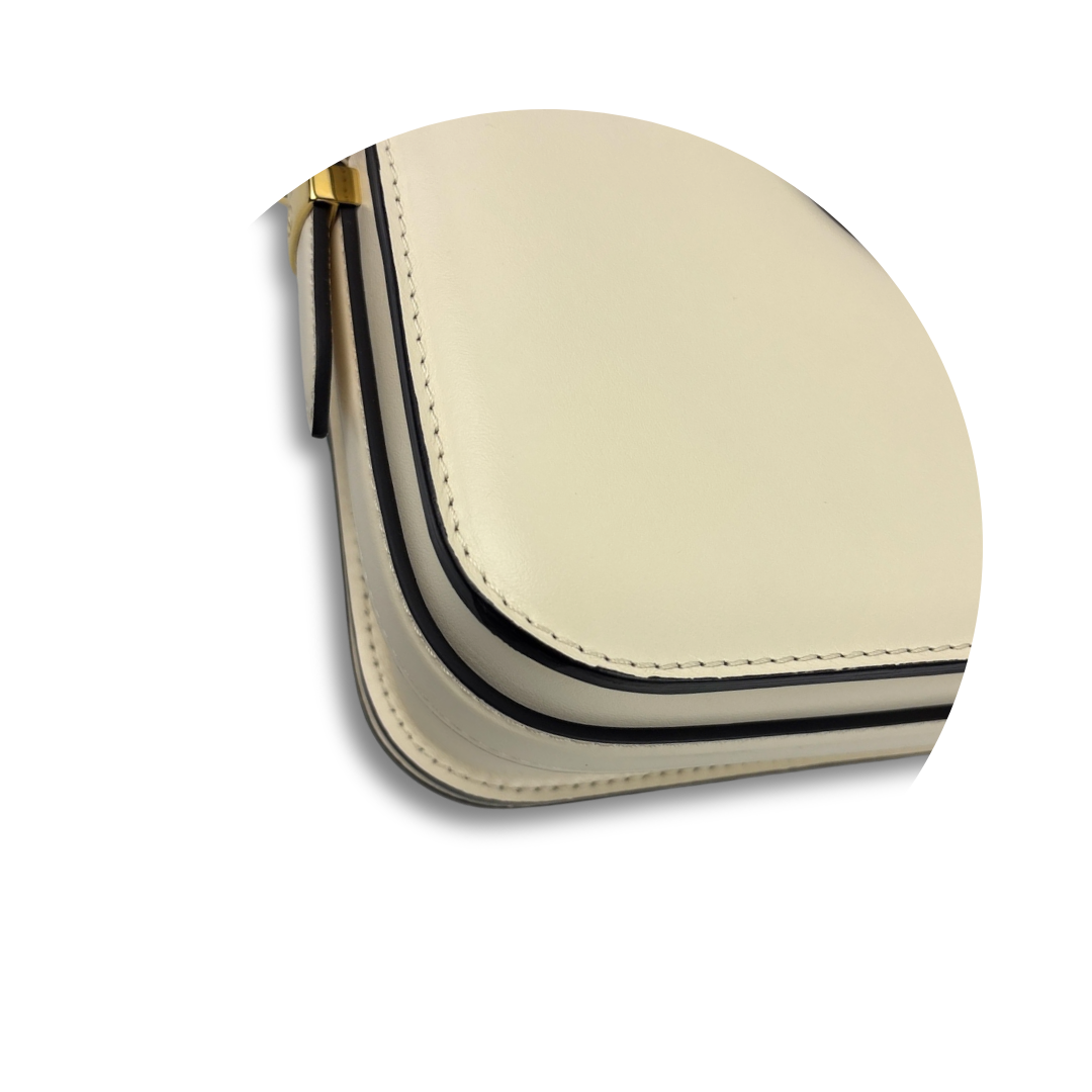 Louis Vuitton White Pont 9 Flap Bag