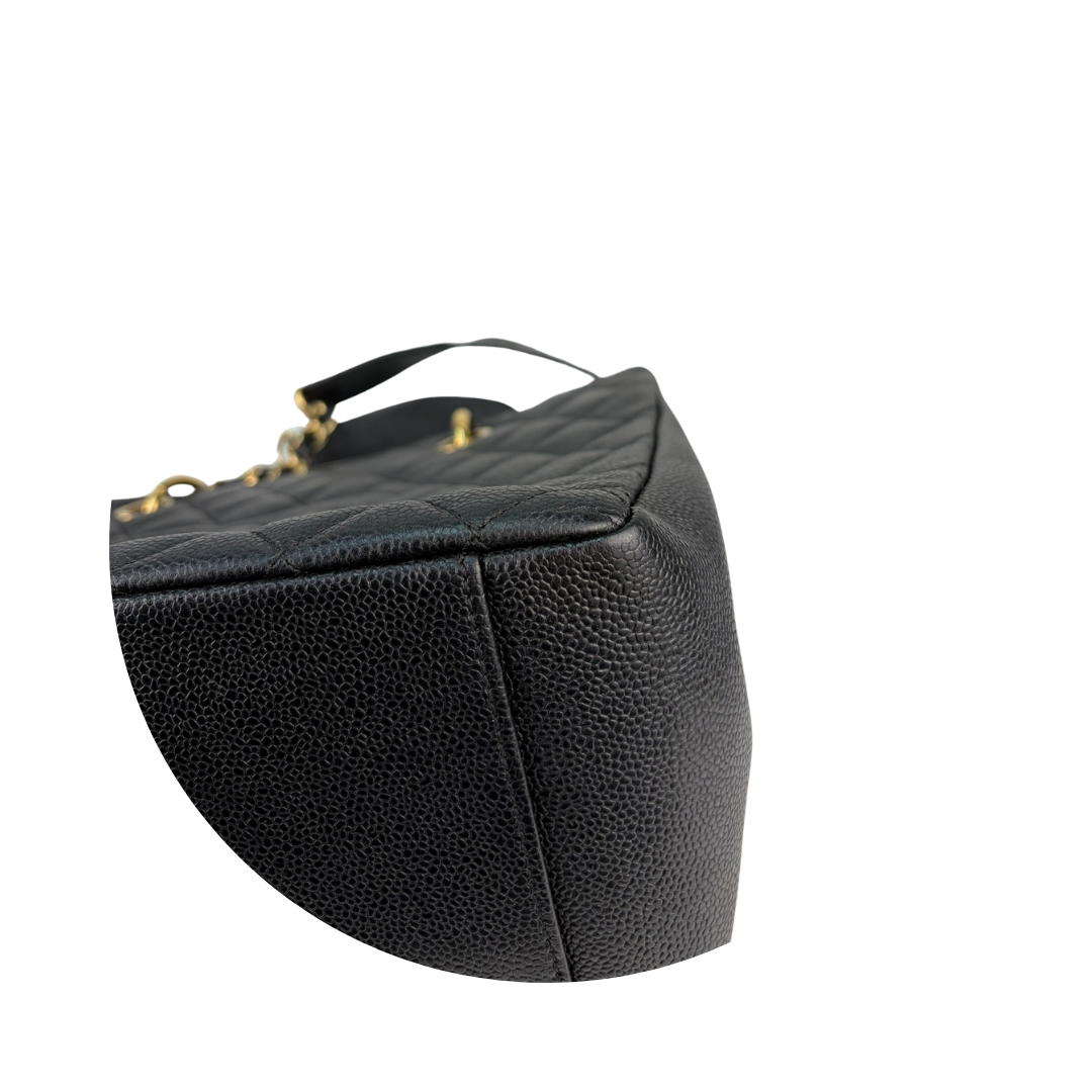 Chanel Black Caviar Grand Shopper Tote (GST)