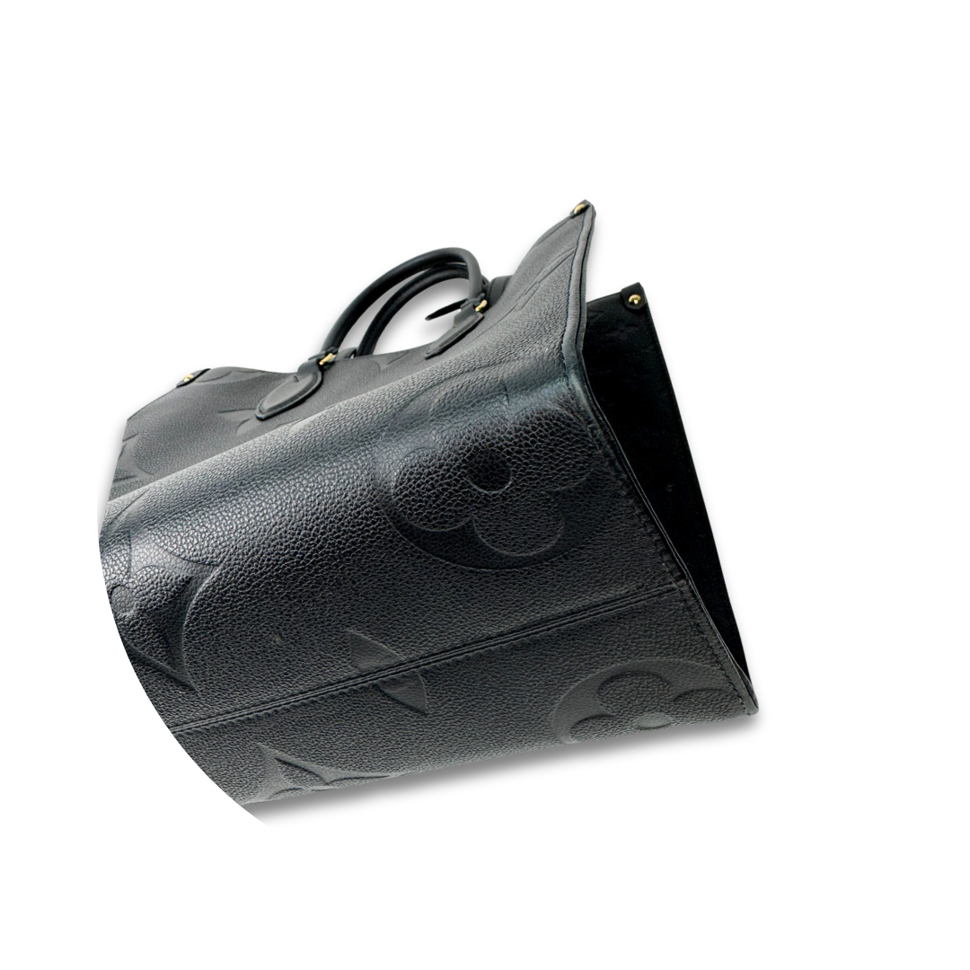 Louis Vuitton Black Empreinte OnTheGo MM