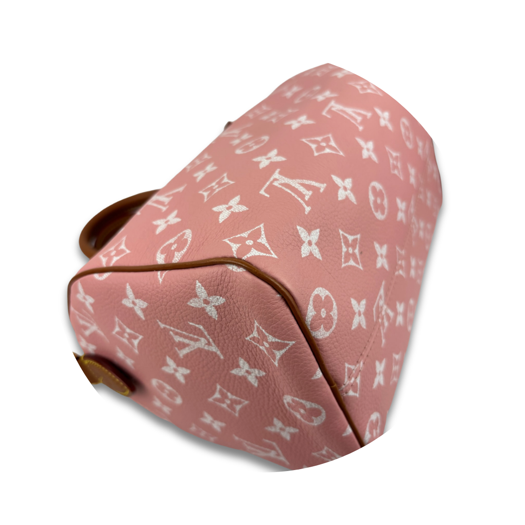 Louis Vuitton Pink Speedy P9 Bandoulière 25