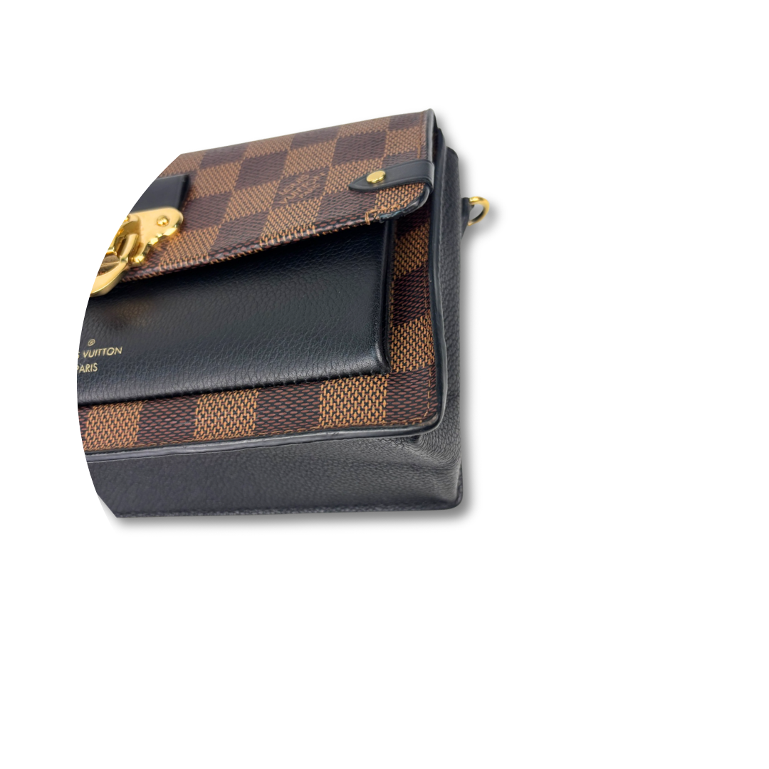 Louis Vuitton Damier Ebene Vavin Chain Wallet