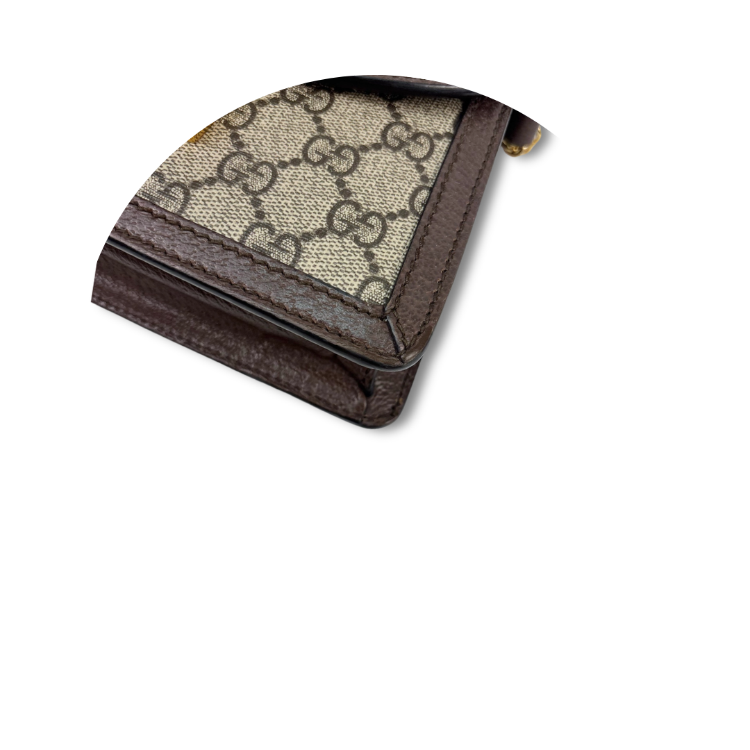 Gucci Mini Ophidia Top Handle Chain Bag
