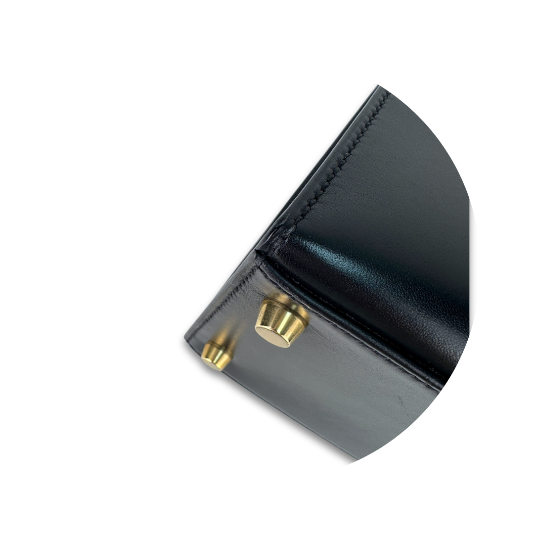 Hermès Box Calf Kelly 28 Noir