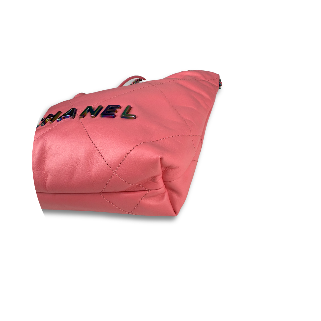 Chanel Rainbow Hardware Mini Chanel 22
