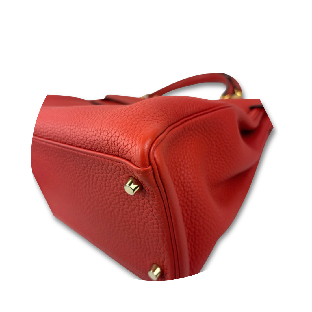 Hermès Togo Retourne Kelly 35 Red