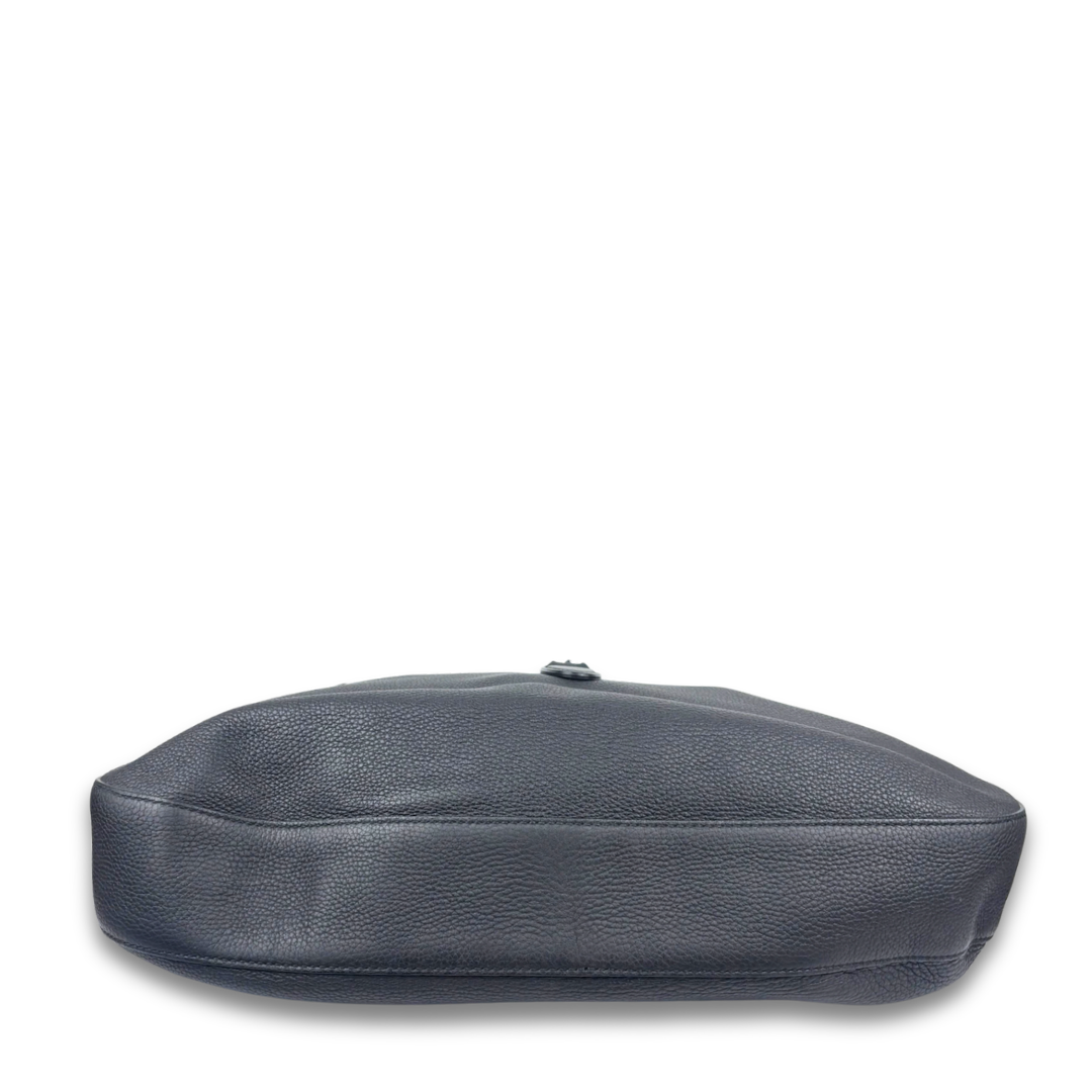 Gucci Black Soft Grained Calfskin Large Jackie Hobo
