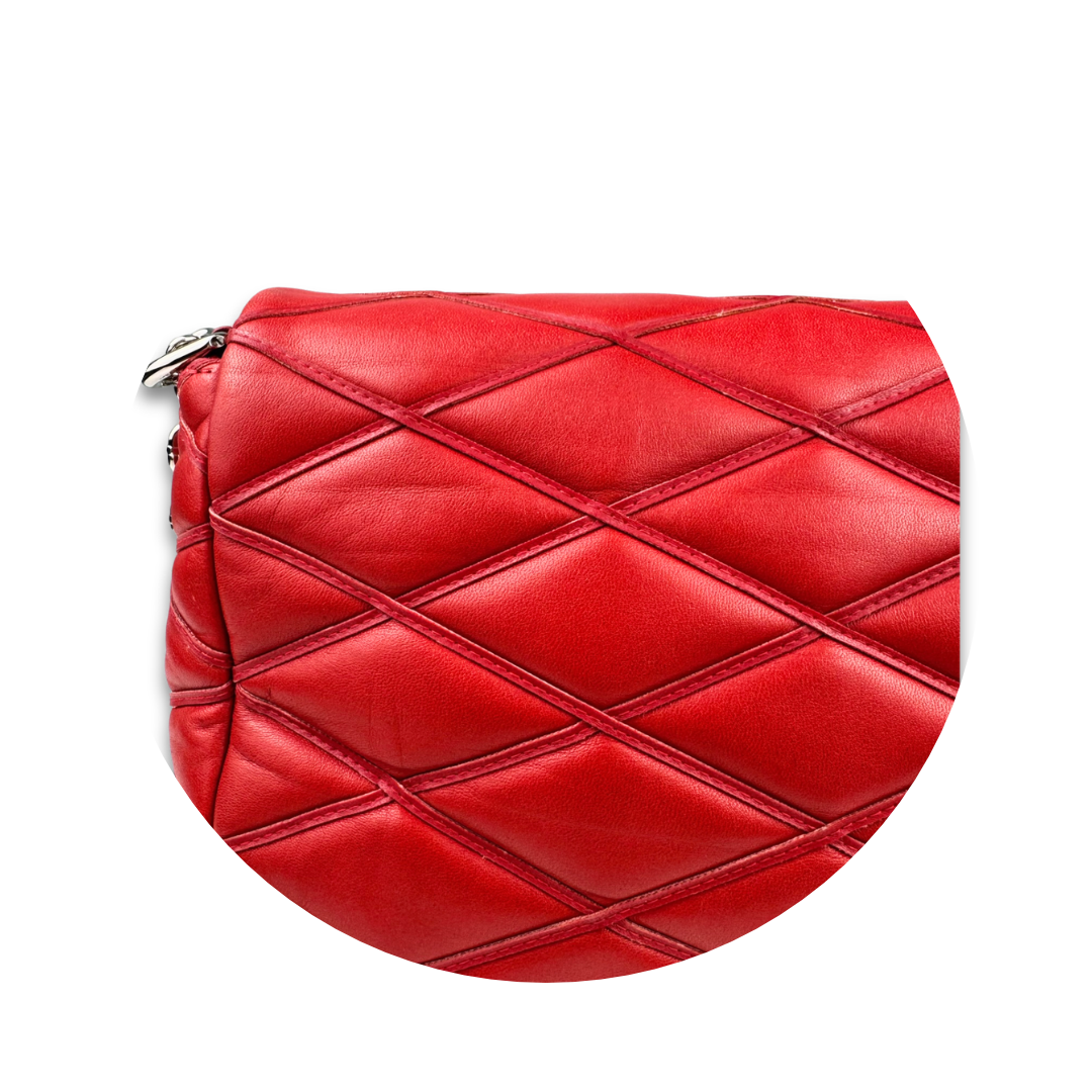 Louis Vuitton Red Lambskin GO-14
