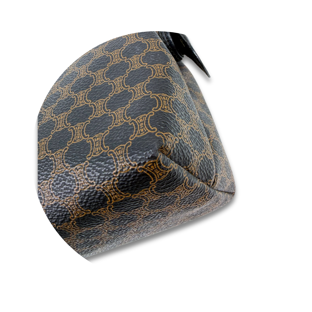 Celine Coated Canvas Toiletry Pouch