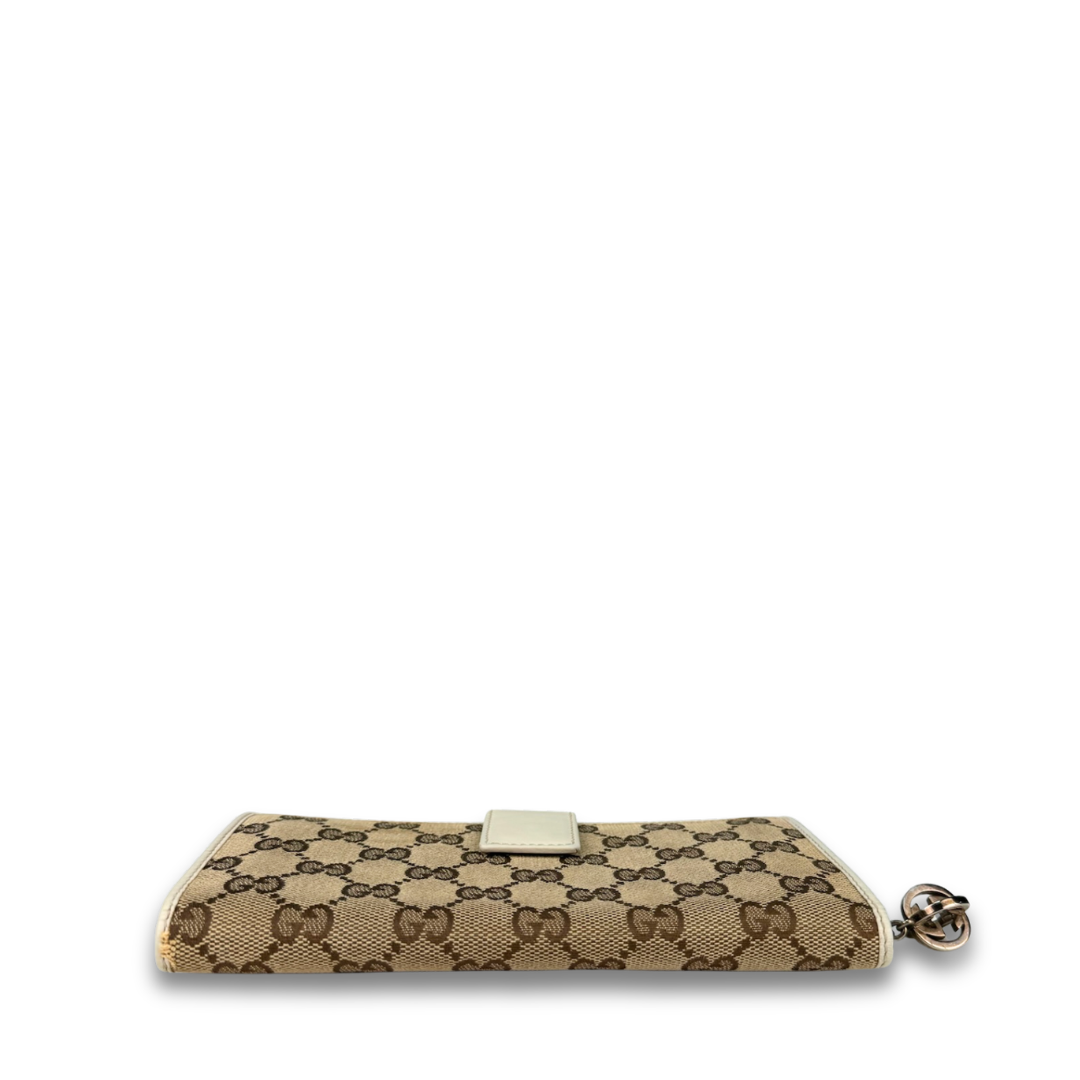 Gucci GG Canvas Continental Wallet