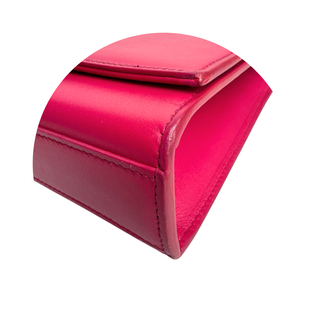 YSL Hot Pink Medium Kate Tassel Chain Bag