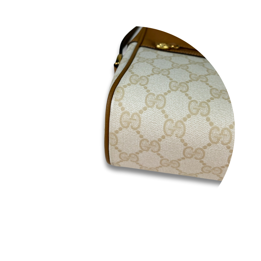 Gucci Ivory Vintage GG Supreme Crossbody