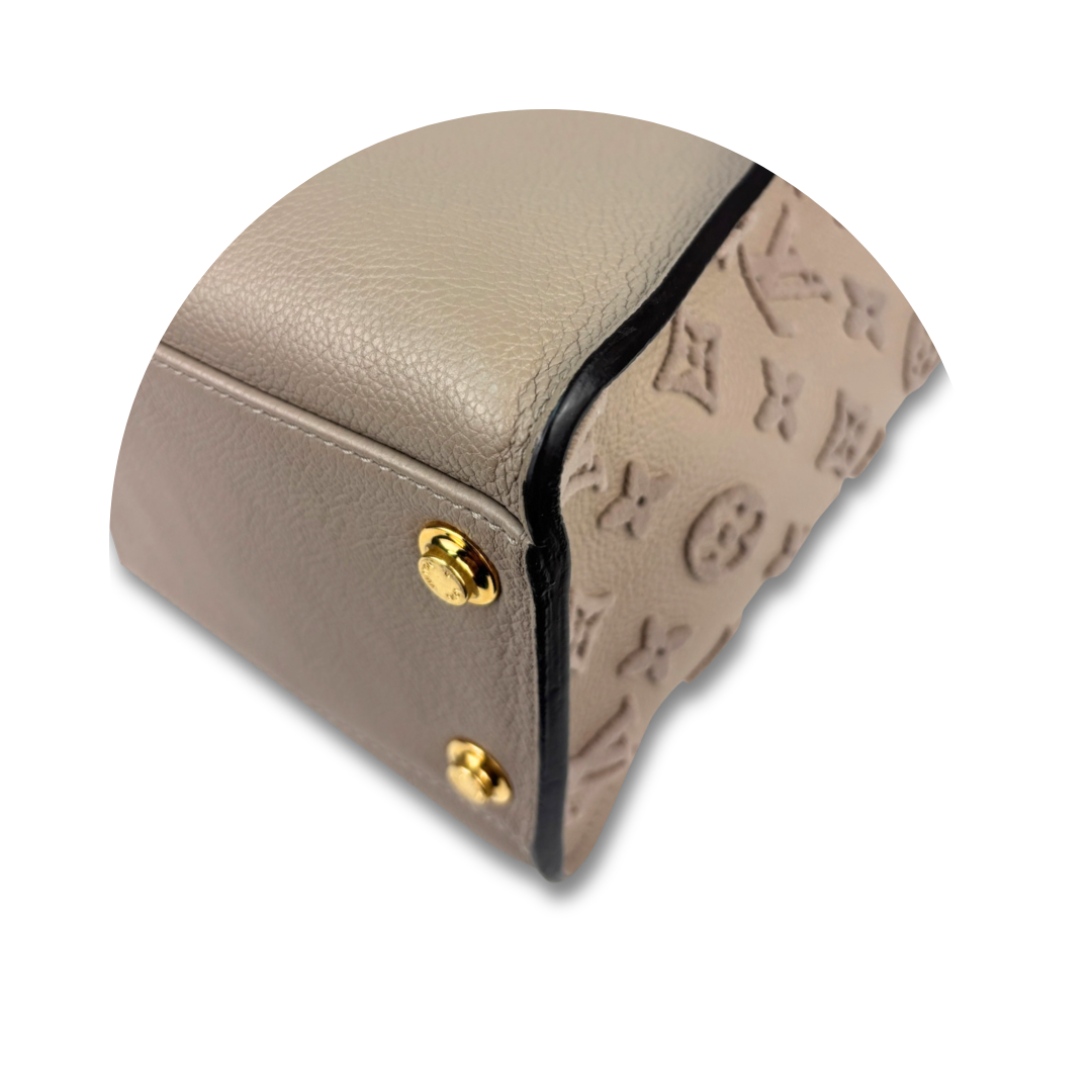 Louis Vuitton Taupe On My Side MM