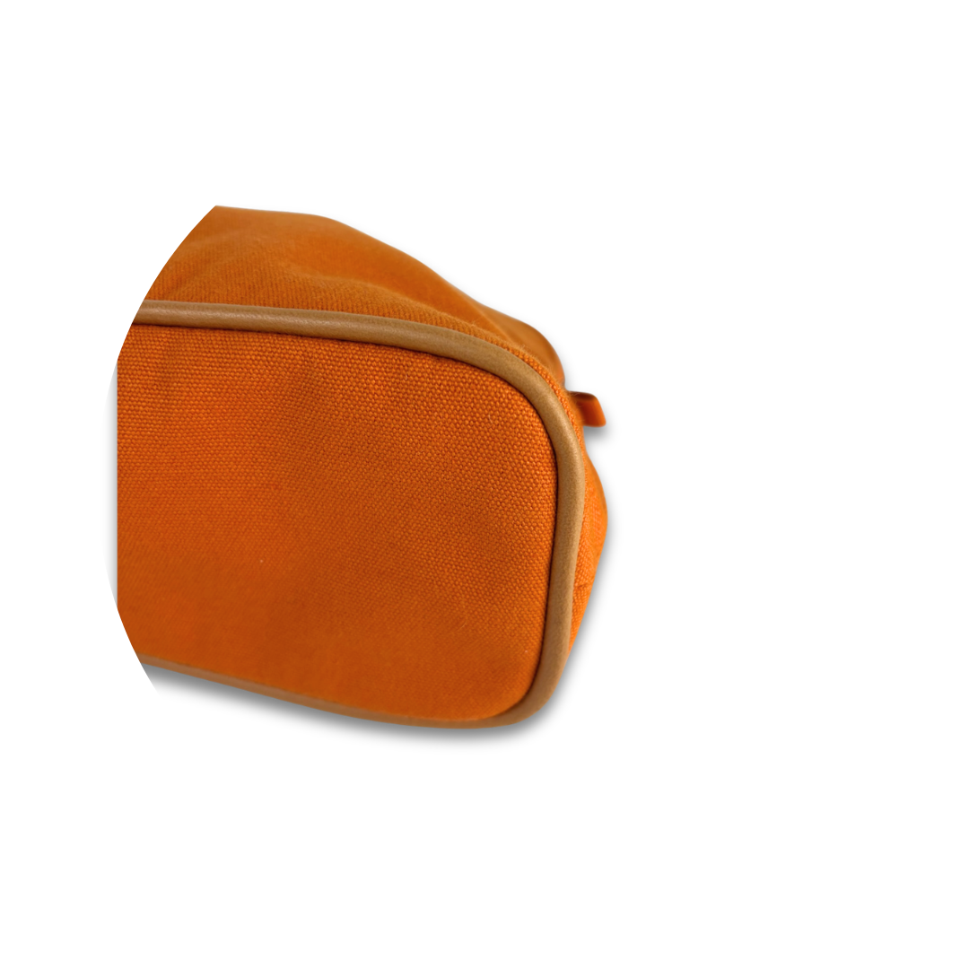 Hermès Orange Toile Bolide Case